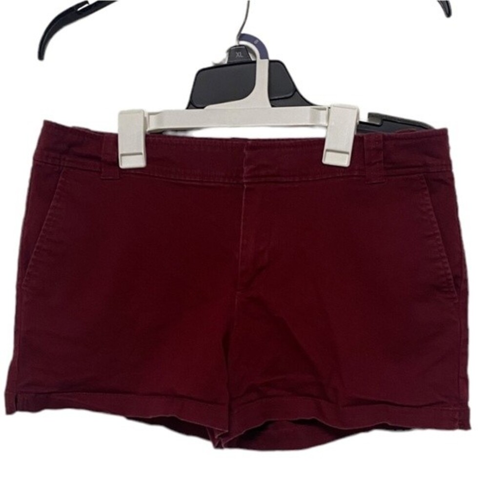 New York & Co Burgundy Shorts-Size 8